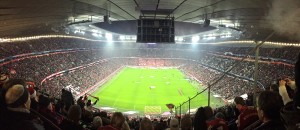 Spielfeld der Allianz Arena