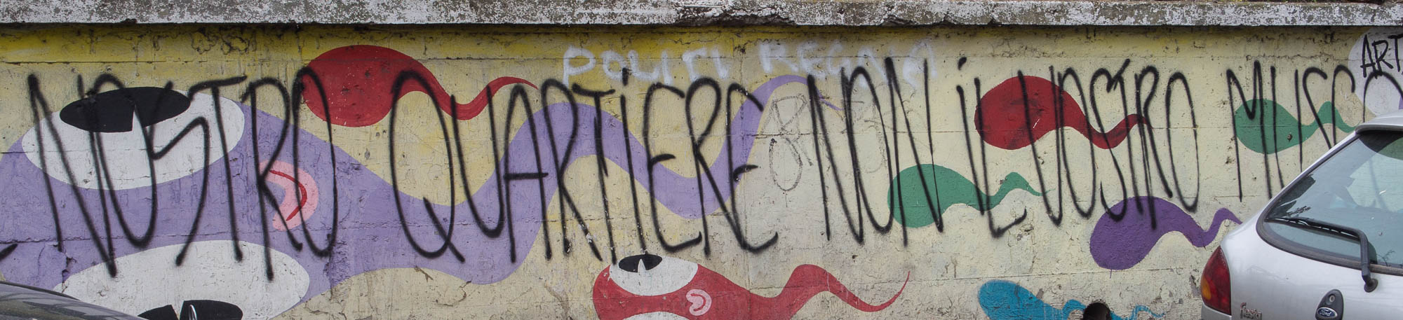 Street Art Rom – unser Viertel ist nicht euer Museum