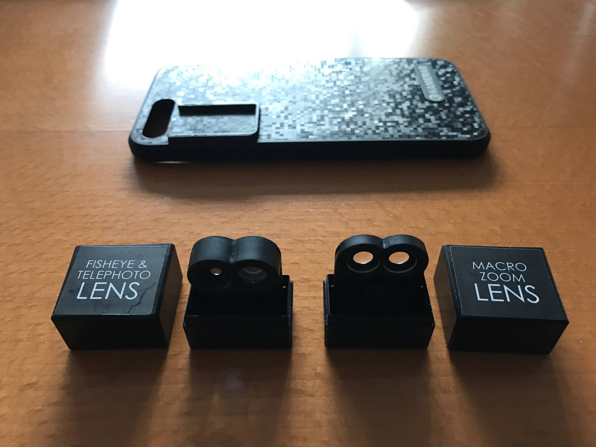 Kamerar Hülle mit Lenses